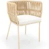 Chaise d'Extérieur Beige - Corde - Ress image 9