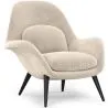 Fauteuil en velours - Uyere image 9