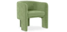 Fauteuil rembourré en velours - Callum image 9