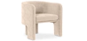 Fauteuil rembourré en velours - Callum image 9