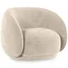 Fauteuil Courbé en Velours - Fauteuil - Cally image 9