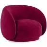 Fauteuil Courbé en Velours - Fauteuil - Cally image 9