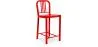 Tabouret Design avec Dossier - 60cm - Jadon image 9