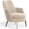 Fauteuil de Design Rembourré en Velours Style Contemporain - Hanneh image 9