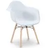 Chaise de Salle à Manger Design Scandinave - Pieds en Bois - Nordika image 9