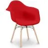 Chaise de Salle à Manger Design Scandinave - Pieds en Bois - Nordika image 9