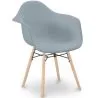 Chaise de Salle à Manger Design Scandinave - Pieds en Bois - Nordika image 9