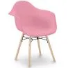 Chaise de Salle à Manger Design Scandinave - Pieds en Bois - Nordika image 9