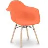 Chaise de Salle à Manger Design Scandinave - Pieds en Bois - Nordika image 9