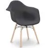Chaise de Salle à Manger Design Scandinave - Pieds en Bois - Nordika image 9