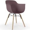 Chaise de Salle à Manger Design Scandinave - Pieds en Bois - Nordika image 9