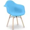 Chaise de Salle à Manger Design Scandinave - Pieds en Bois - Nordika image 9