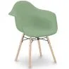 Chaise de Salle à Manger Design Scandinave - Pieds en Bois - Nordika image 9