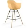Tabouret de Bar - Design Scandinave - Pieds en Bois - Nordika image 9