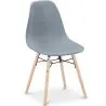 Chaise de Salle à Manger - Design Scandinave - Pieds en Bois - Skögur image 9