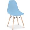 Chaise de Salle à Manger - Design Scandinave - Pieds en Bois - Skögur image 9