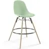Tabouret de Bar - Design Scandinave - Pieds en Bois - Skögur image 9