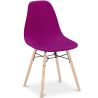 Chaise de Salle à Manger - Design Scandinave - Pieds en Bois - Skögur image 9