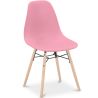 Chaise de Salle à Manger - Design Scandinave - Pieds en Bois - Skögur image 9