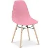 Chaise de Salle à Manger - Design Scandinave - Pieds en Bois - Skögur image 9