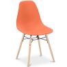 Chaise de Salle à Manger - Design Scandinave - Pieds en Bois - Skögur image 9