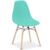 Chaise de Salle à Manger - Design Scandinave - Pieds en Bois - Skögur image 9