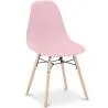 Chaise de Salle à Manger - Design Scandinave - Pieds en Bois - Skögur image 9