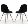 Chaise de Salle à Manger - Design Scandinave - Pieds en Bois - Lot de 2 - Skögur image 9