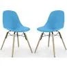 Chaise de Salle à Manger - Design Scandinave - Pieds en Bois - Lot de 2 - Skögur image 9