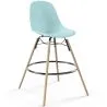 Tabouret de Bar - Design Scandinave - Pieds en Bois - Skögur image 9