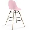 Tabouret de Bar - Design Scandinave - Pieds en Bois - Skögur image 9
