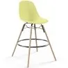 Tabouret de Bar - Design Scandinave - Pieds en Bois - Skögur image 9