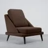 Fauteuil Revêtu de Velours - Style Scandinave - Velvet Lounge image 9