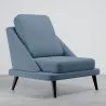 Fauteuil Revêtu de Velours - Style Scandinave - Velvet Lounge image 9