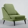 Fauteuil Revêtu de Velours - Style Scandinave - Velvet Lounge image 9