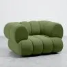 Fauteuil en Velours - Style Moderne - Velvet Courbé image 9