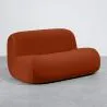Canapé Moderne Minimaliste Design Courbé Rembourré en Velours - Confort et Style Contemporain - Büba image 9