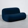 Canapé Moderne Minimaliste Design Courbé Rembourré en Velours - Confort et Style Contemporain - Büba image 9