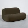Canapé Moderne Minimaliste Design Courbé Rembourré en Velours - Confort et Style Contemporain - Büba image 9