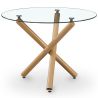 Table à Manger Ronde - Design Scandinave - 4/5 Couverts - Tesfa image 9