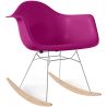 Chaise Berçante - Design Scandinave - Pieds en Bois et Métal - Nordika image 9