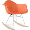 Chaise Berçante - Design Scandinave - Pieds en Bois et Métal - Nordika image 9