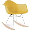 Chaise Berçante - Design Scandinave - Pieds en Bois et Métal - Nordika image 9