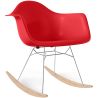 Chaise Berçante - Design Scandinave - Pieds en Bois et Métal - Nordika image 9