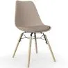 Chaise de Salle à Manger avec Coussin - Design Scandinave et Pieds en Bois - Skögur image 9