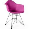 Chaise de Salle à Manger - Design Scandinave et Pieds en Métal Noir - Nordika image 9
