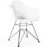 Chaise de Salle à Manger - Design Scandinave et Pieds en Métal Noir - Nordika image 9