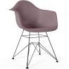Chaise de Salle à Manger - Design Scandinave et Pieds en Métal Noir - Nordika image 9
