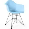Chaise de Salle à Manger - Design Scandinave et Pieds en Métal Noir - Nordika image 9