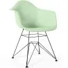 Chaise de Salle à Manger - Design Scandinave et Pieds en Métal Noir - Nordika image 9